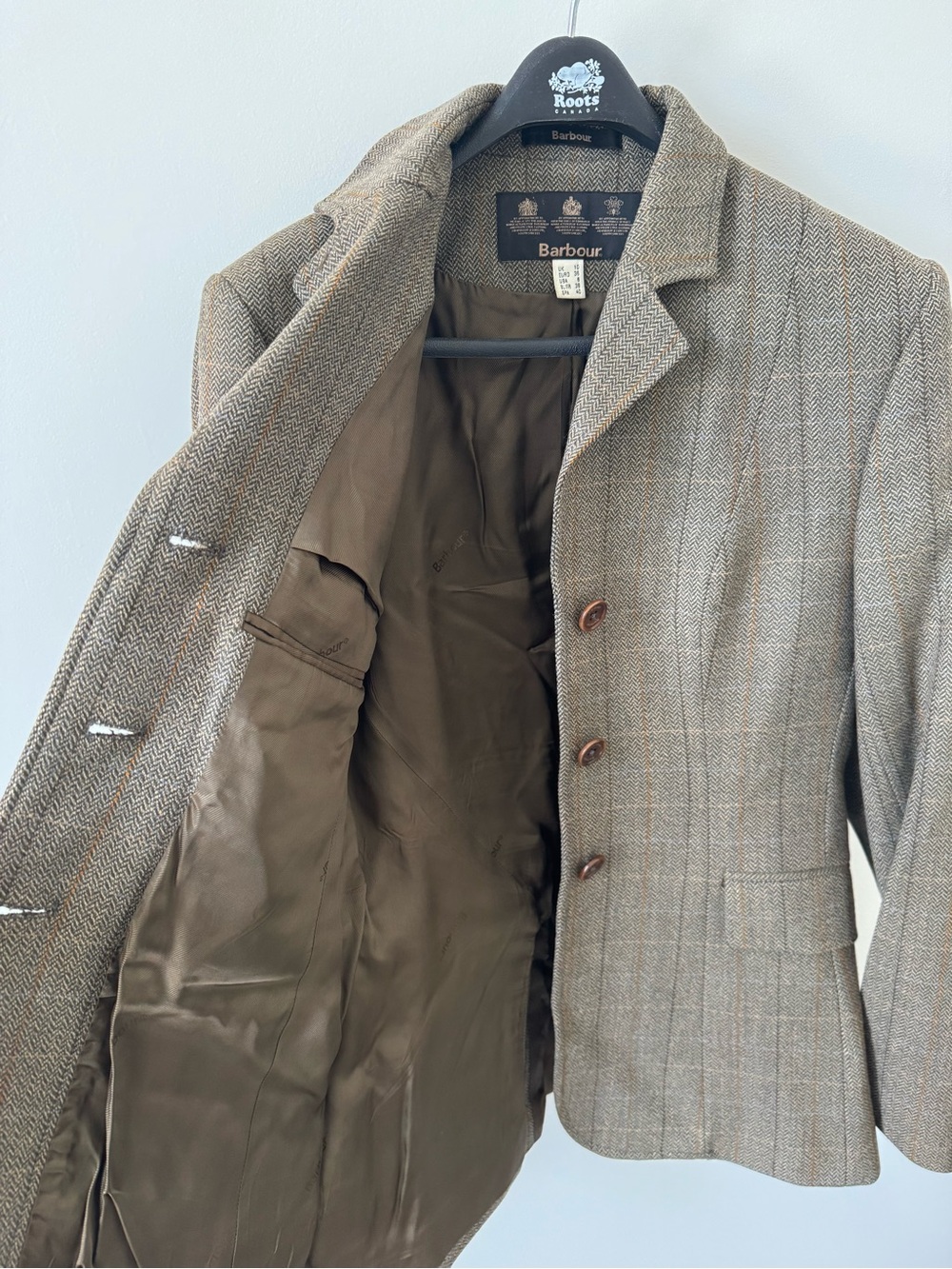 Vintage Barbour Wool Riding Jacket - Picture 2 of 7